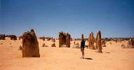 Colm at The Pinacles, Western Australia