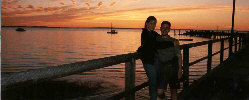Sunset on Fraser Island