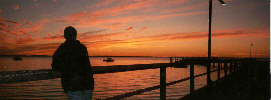 Sunset on Fraser Island